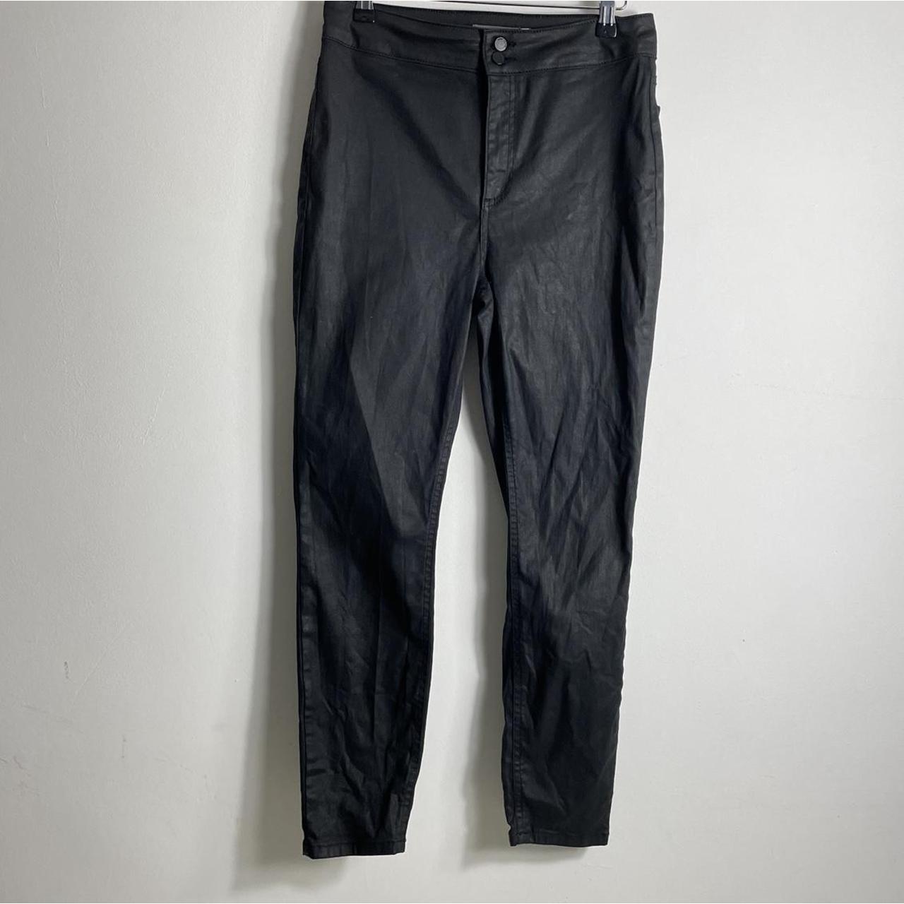 Mint Velvet Wet Look Cropped Skinny Jeans