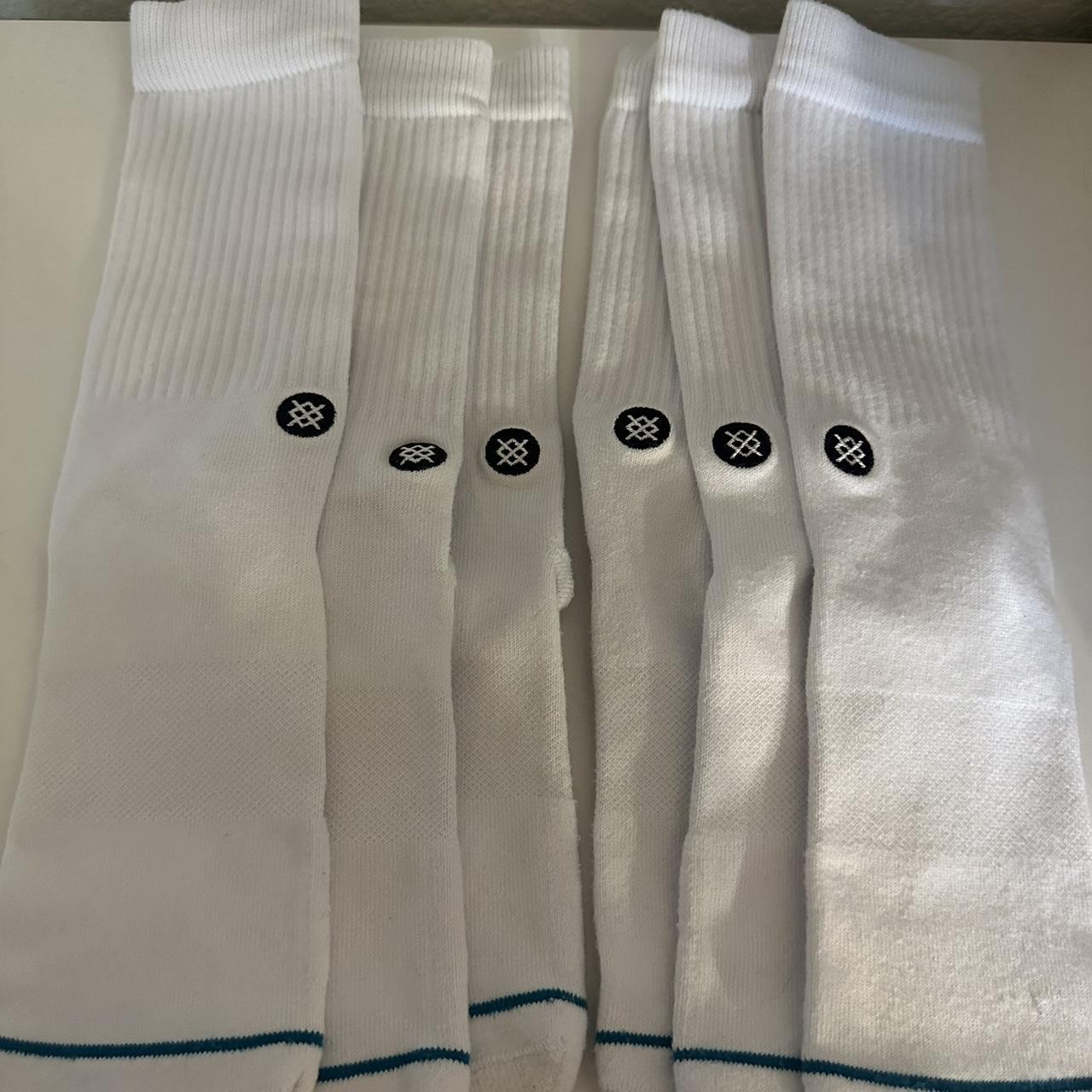 Stance Men's White Socks | Depop