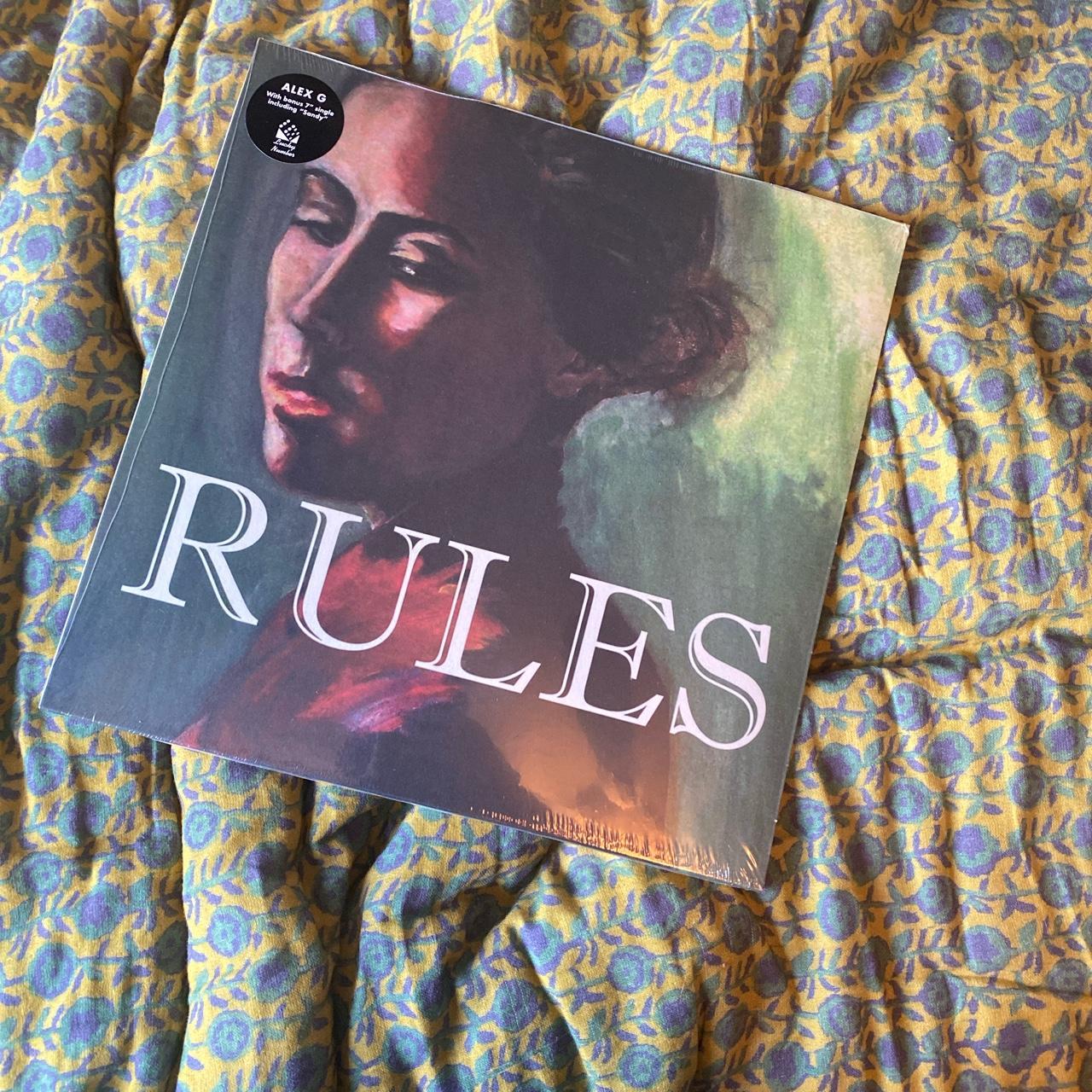 completely sold out rules sandy alex g vinyl (with... - Depop