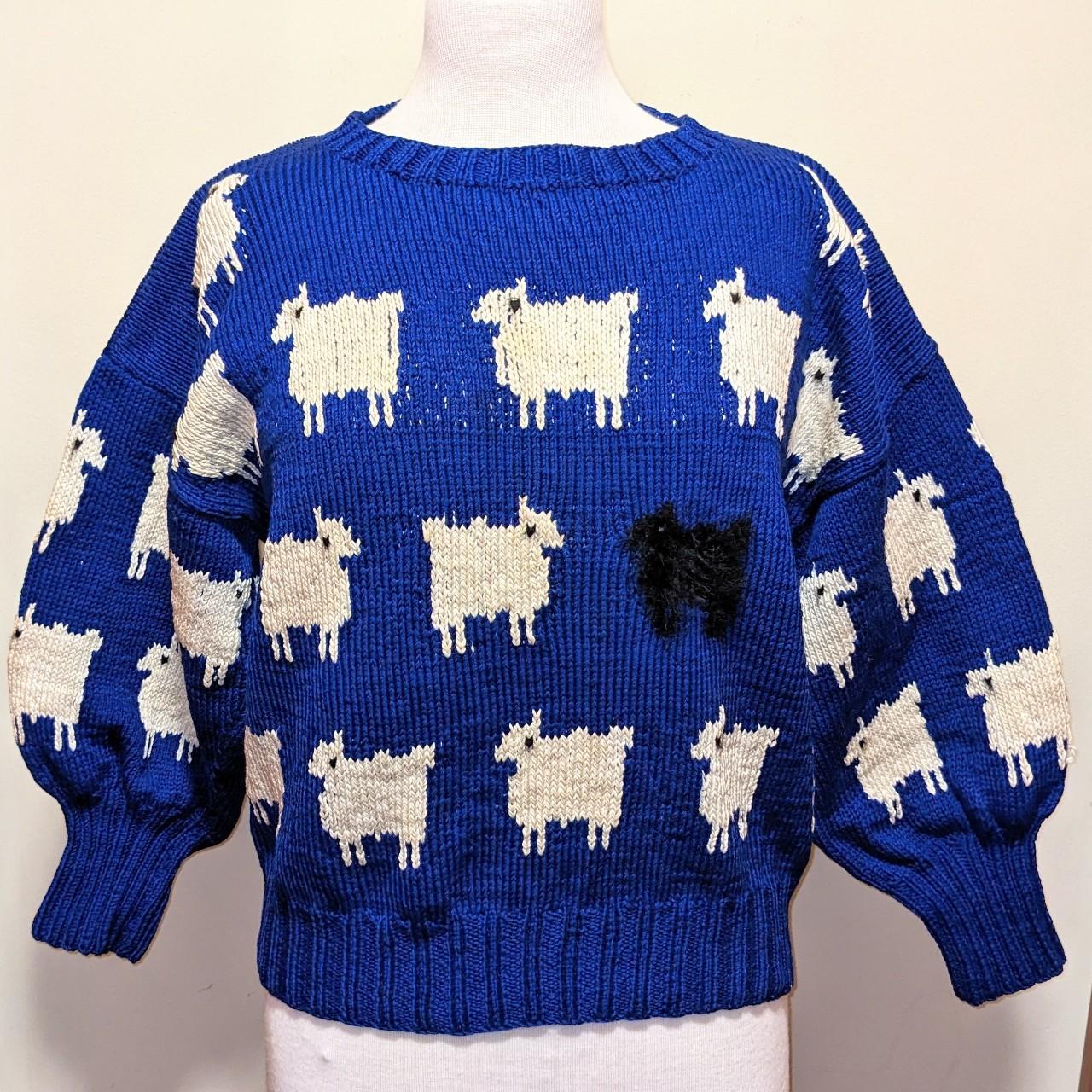 Princess Diana vintage black sheep sweater - rare... - Depop