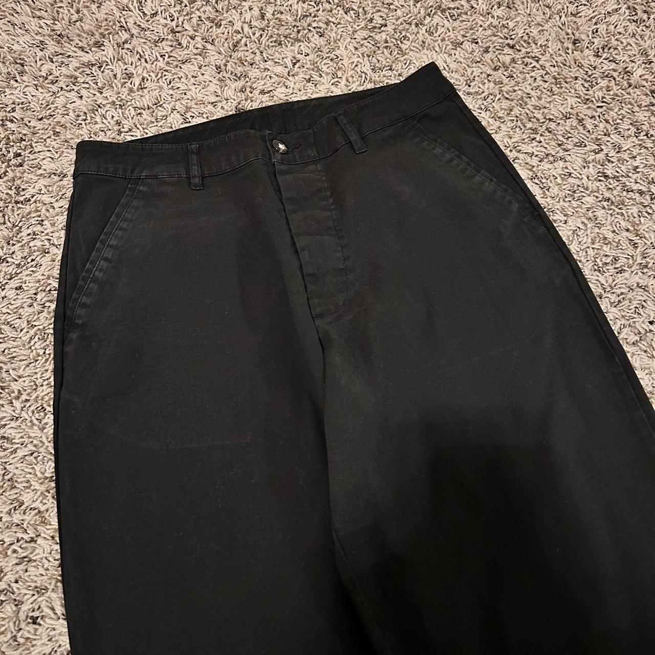 black flared dress pants no flaws on... Depop