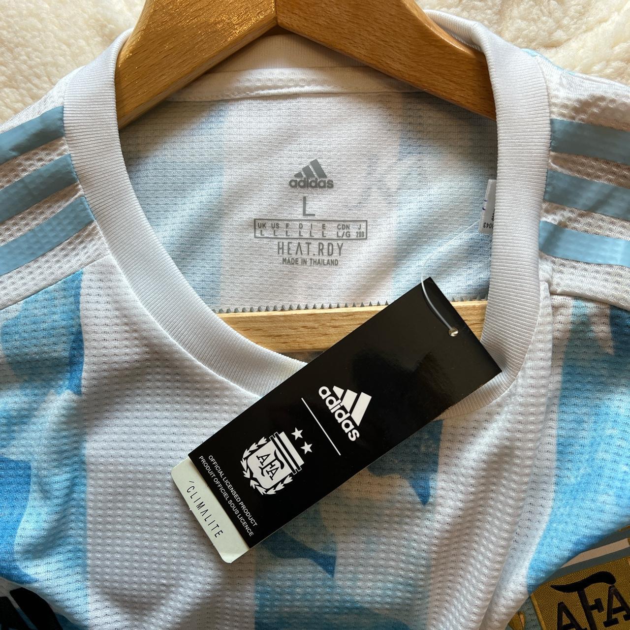 Adidas Argentina Lionel Messi Football Shirt Size... - Depop