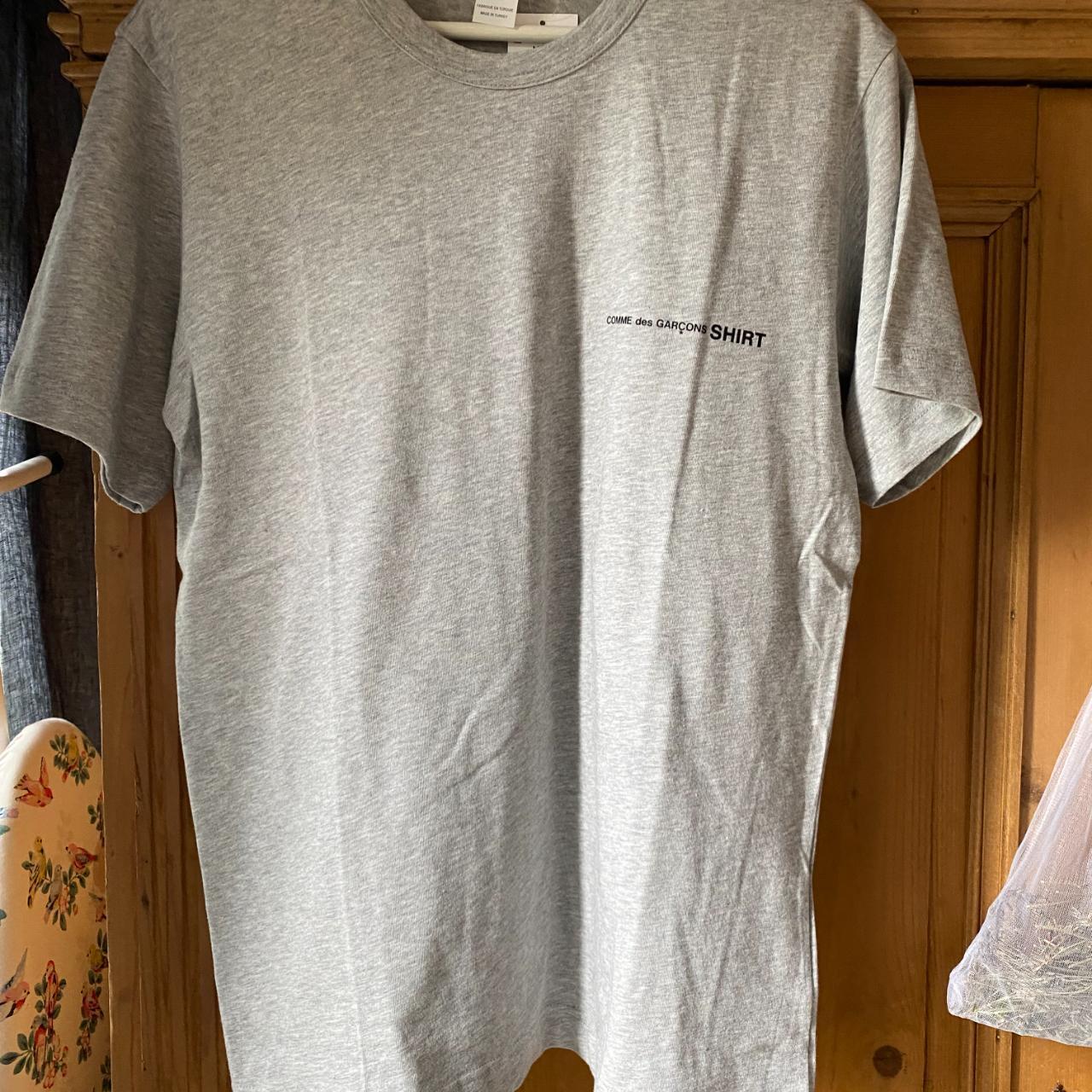 Comme des Garçons Men's Grey T-shirt | Depop