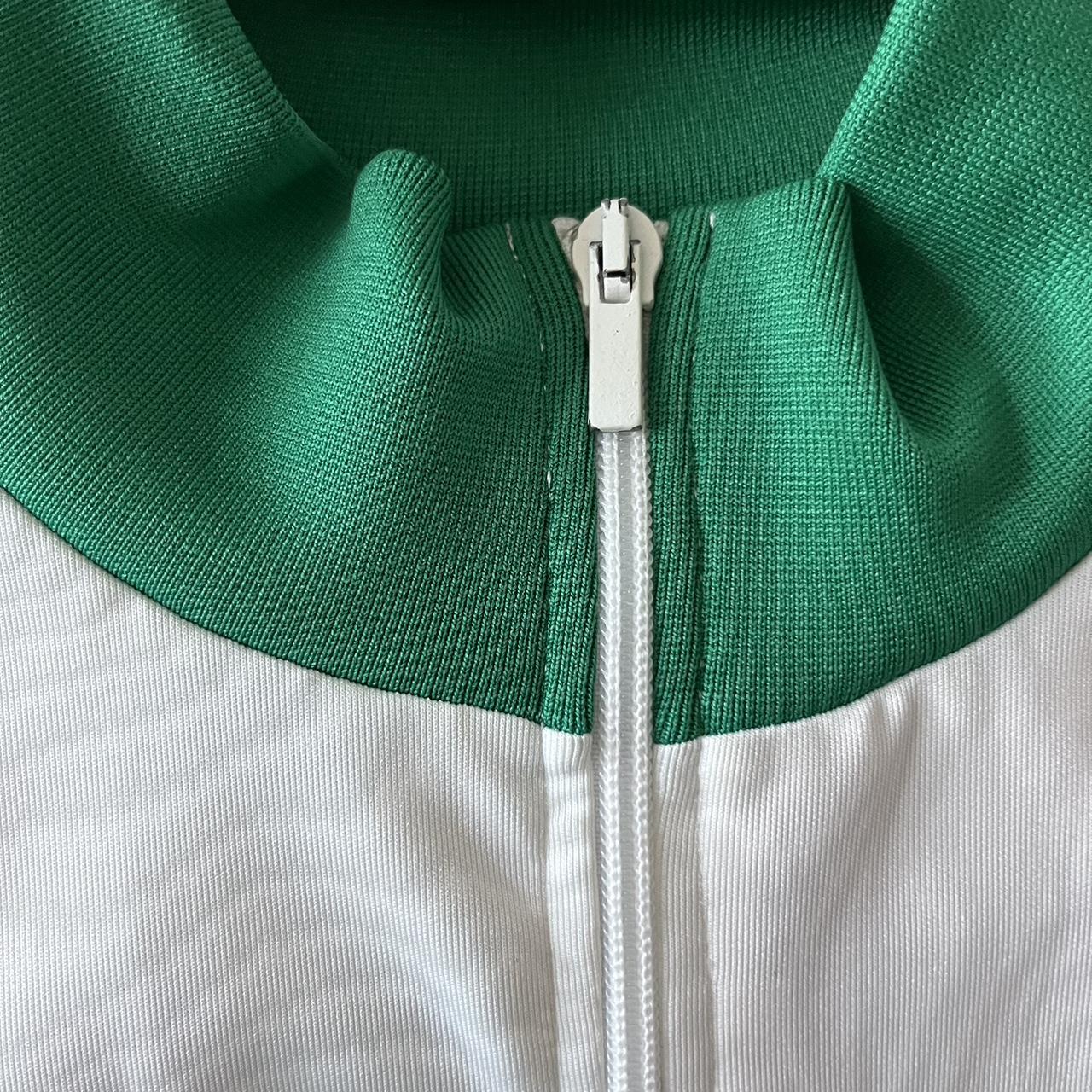 Prince Men's White and Green Jacket (3)