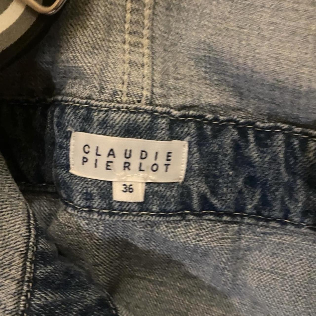 Claudie Pierlot sz 36 EUC denim over all dress with Depop