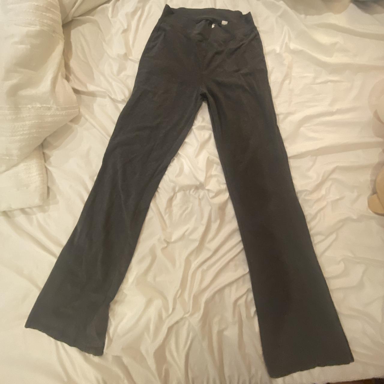 Dark gray flared leggings 🦄 No other flaws except a... - Depop