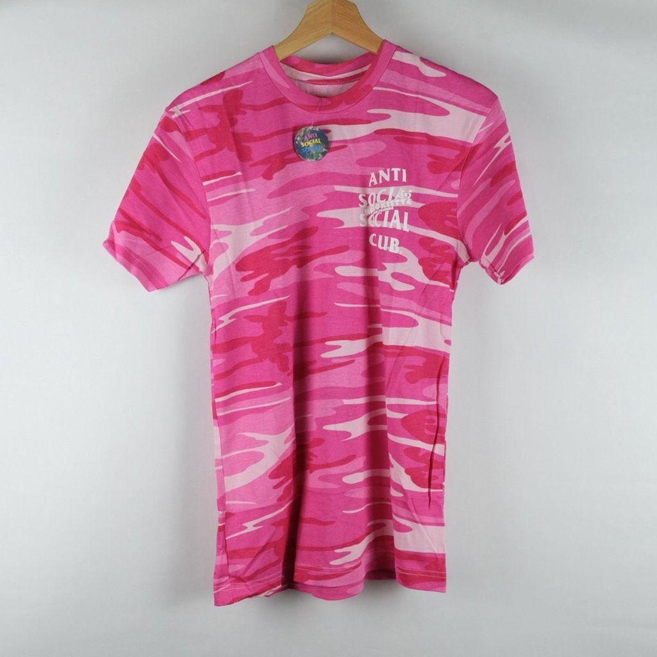 Anti social social on sale club pink camo