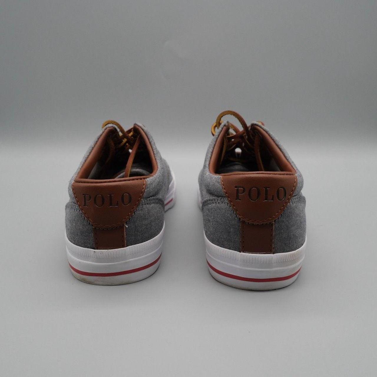 Polo Ralph Lauren Vaughn Sneaker Men's Size 8D Grey/ | Depop
