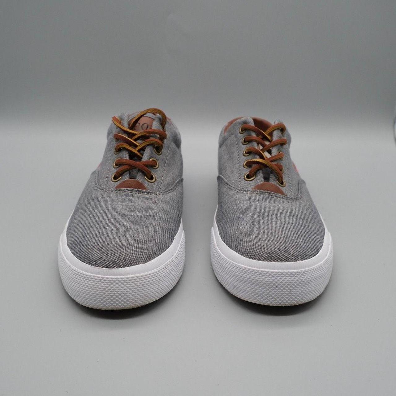 スニーカー POLO RALPH LAUREN Men Sneakers Grey 809960995 002 Polo Ralph Lauren Men's Grey Heritage Court II Wool Sneakers
