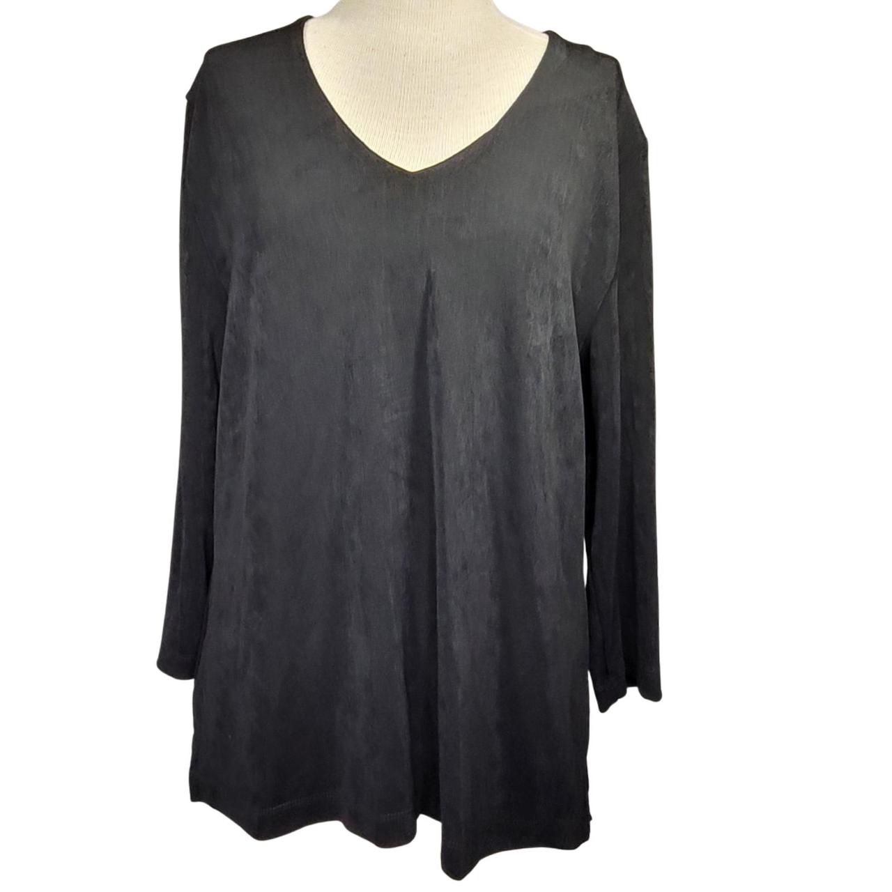 ladies black blouse size 18