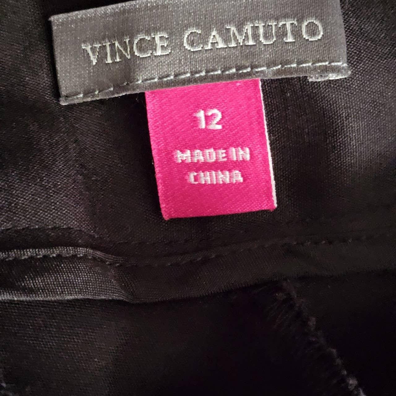 Vince Camuto Black Dress Pants Size 12