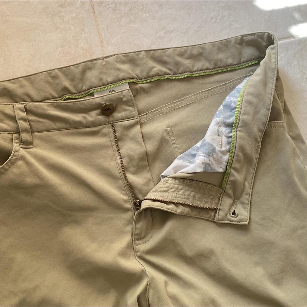 Kathmandu Slim Fit Beige Chino Pants Size XL 36”... - Depop