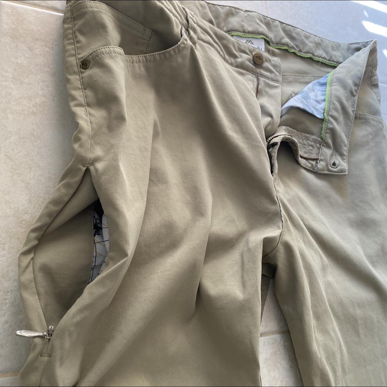 Kathmandu Slim Fit Beige Chino Pants Size XL 36”... - Depop