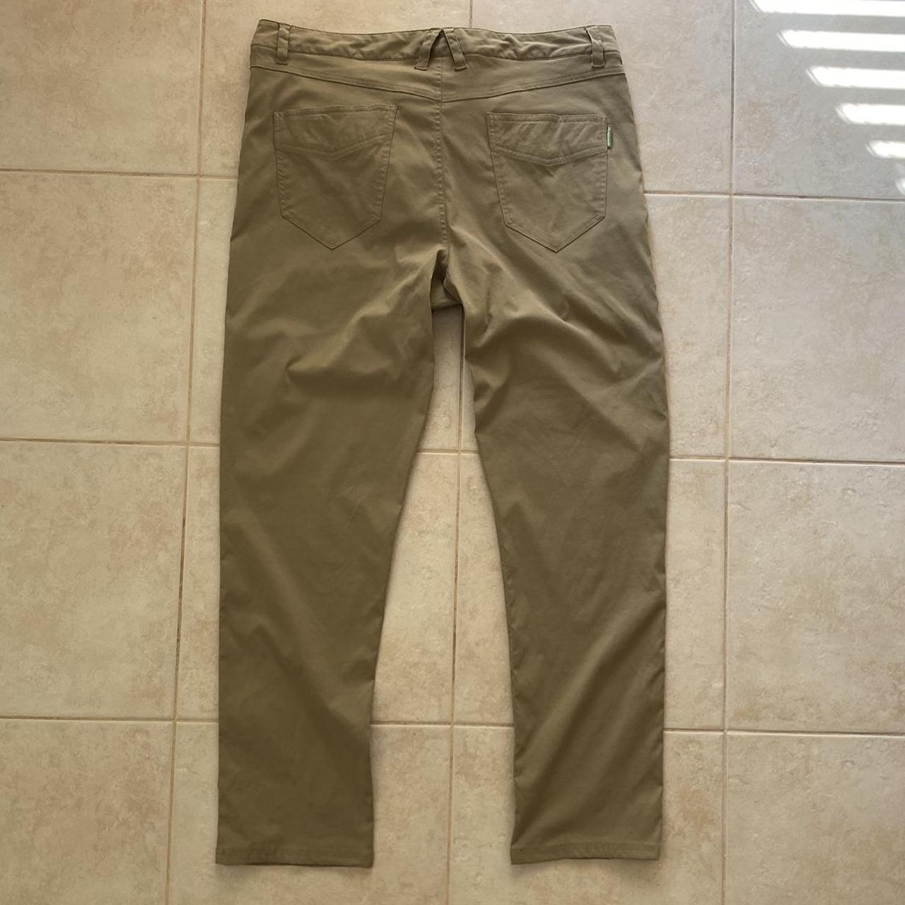 Kathmandu Slim Fit Beige Chino Pants Size XL 36”... - Depop