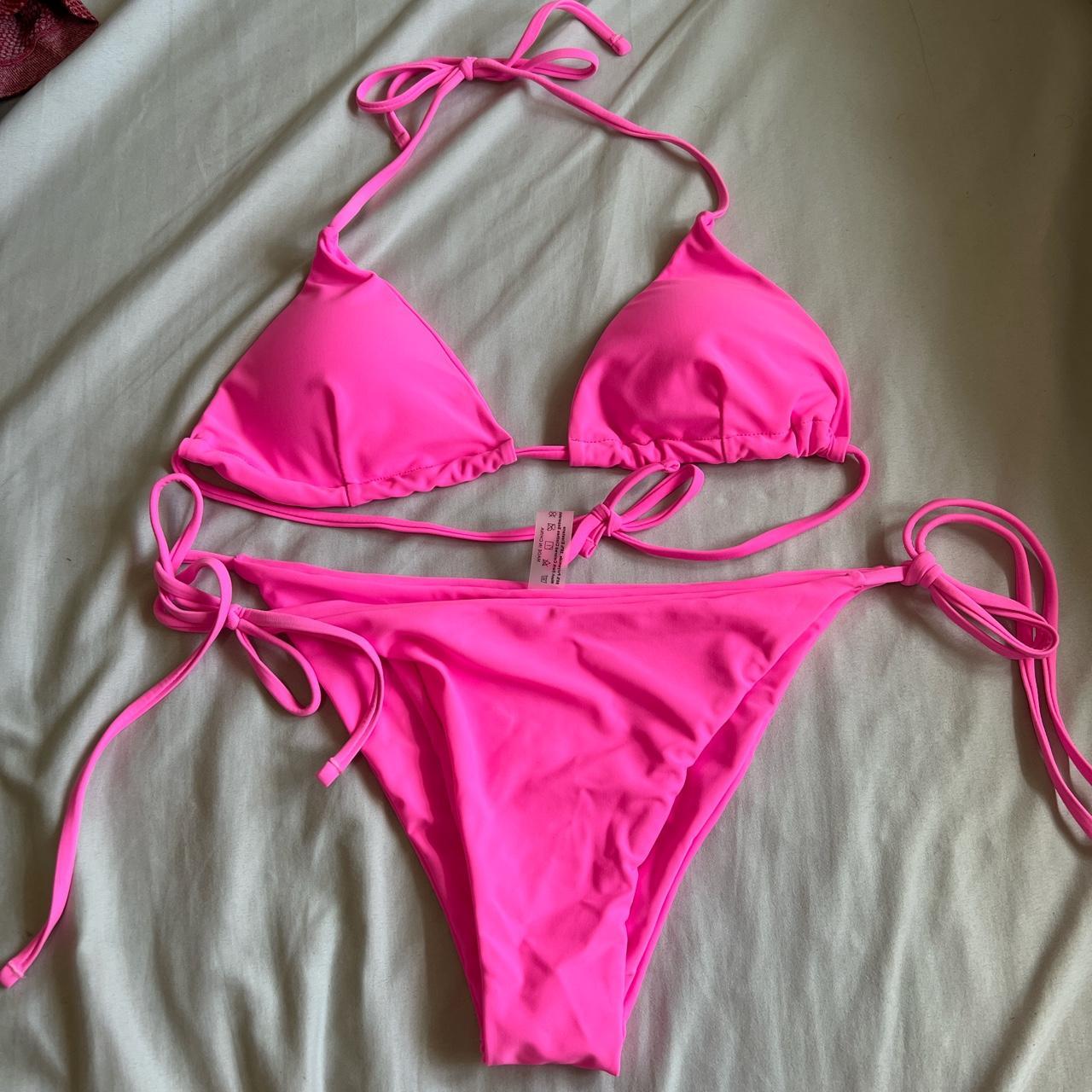 SHEIN Pink Barbie bikini set 👙🩷🩷 Size: Large Best... - Depop