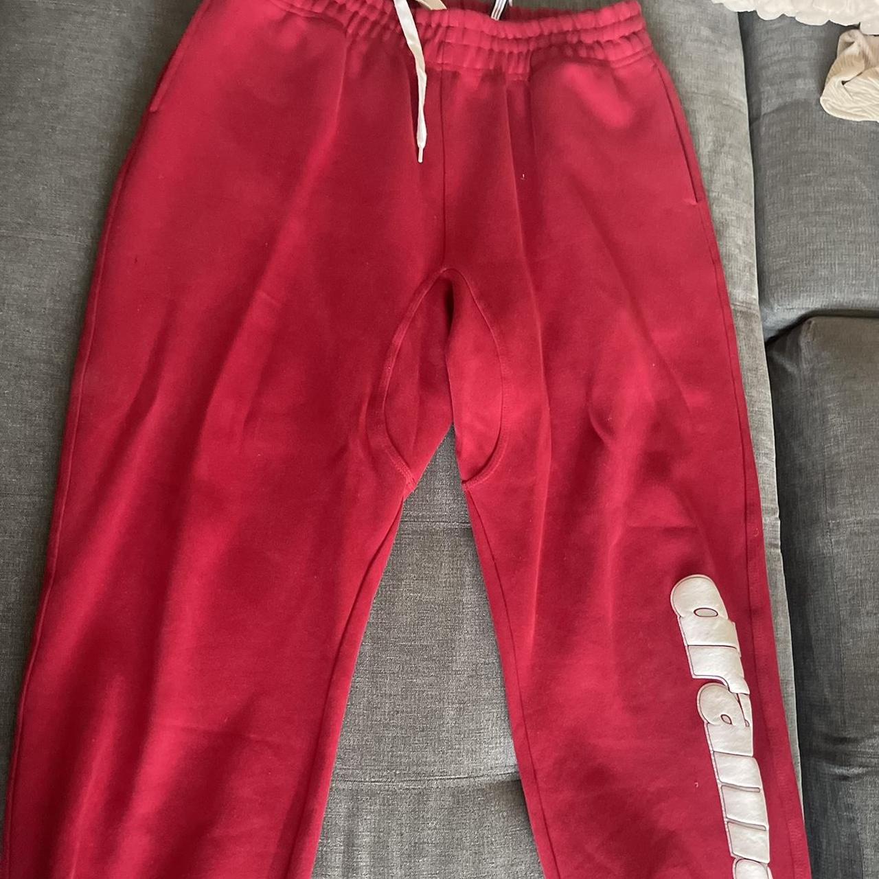 Time and Tru, Pants & Jumpsuits, Time Tru Corduroy Ribbed High Rise  Joggers Wine Red