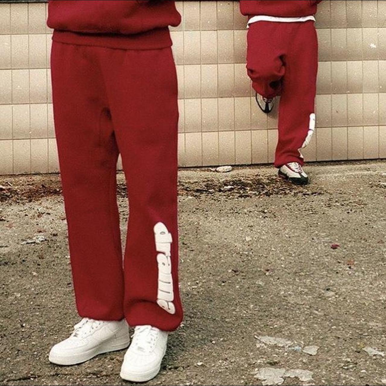Time and Tru, Pants & Jumpsuits, Time Tru Corduroy Ribbed High Rise  Joggers Wine Red
