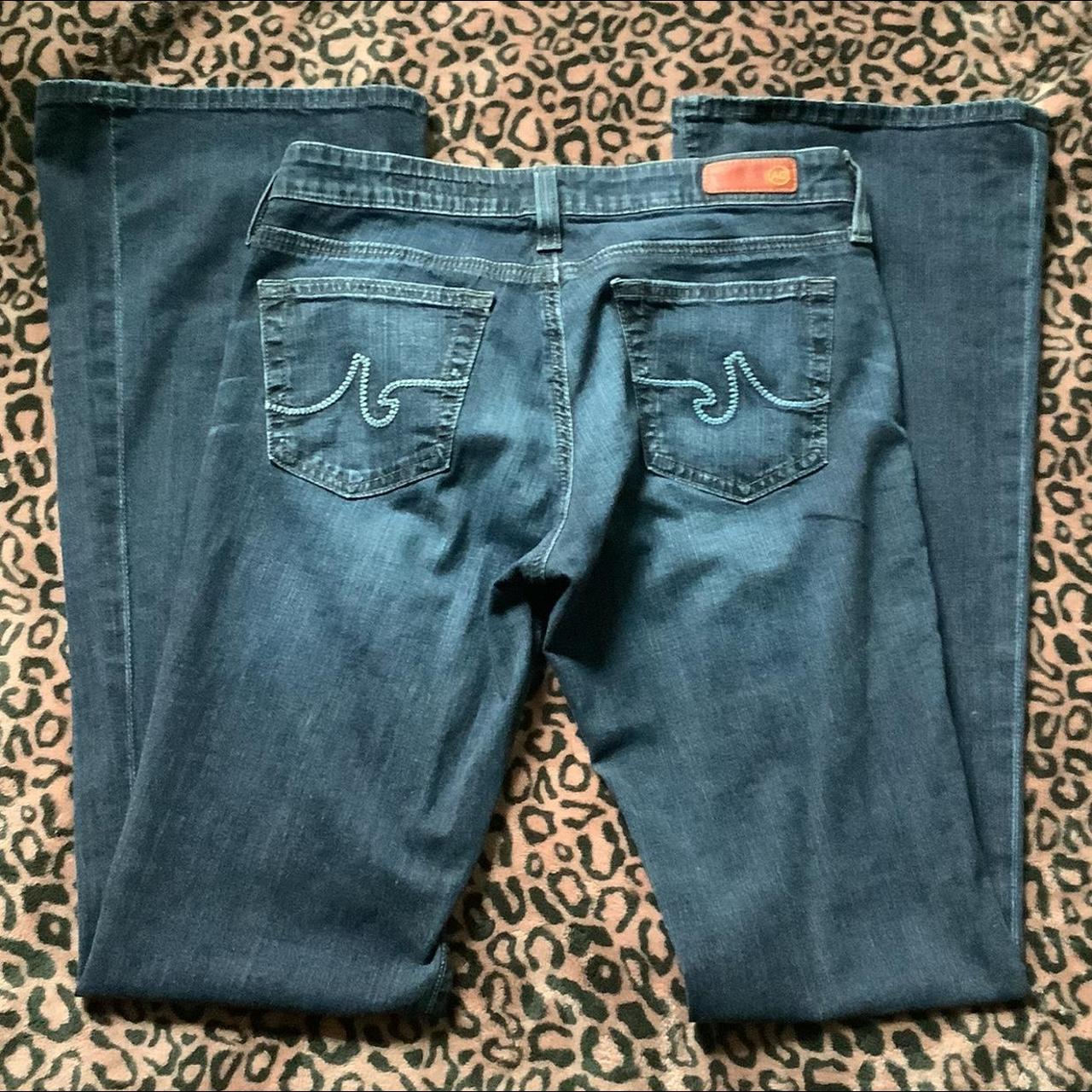 Y2K the club jeans vintage Dark Denim Low waisted... - Depop