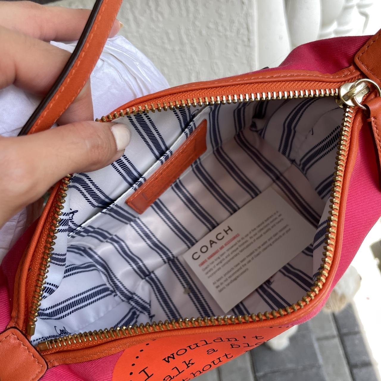 バッグ COACH Mini Field Bag Suede Orange Y2K COACH Mini Field Bag Suede Orange Y2K - メルカリ