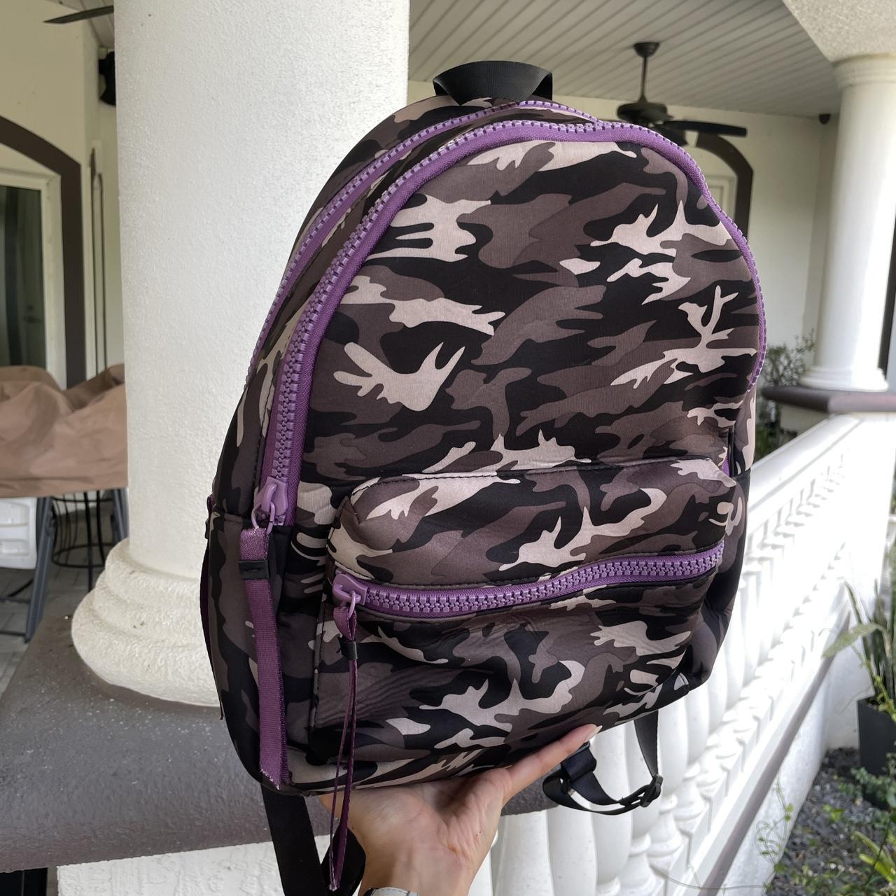 Purple cheap camo backpack