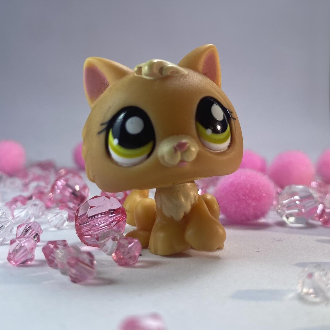 Littlest Pet Shop 1998 Small Orange Kitten with. Depop