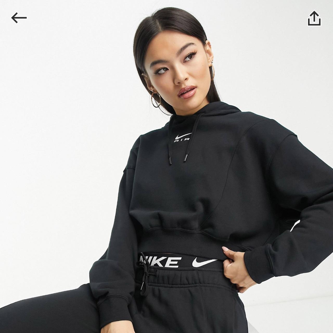 nike air cropped sweater