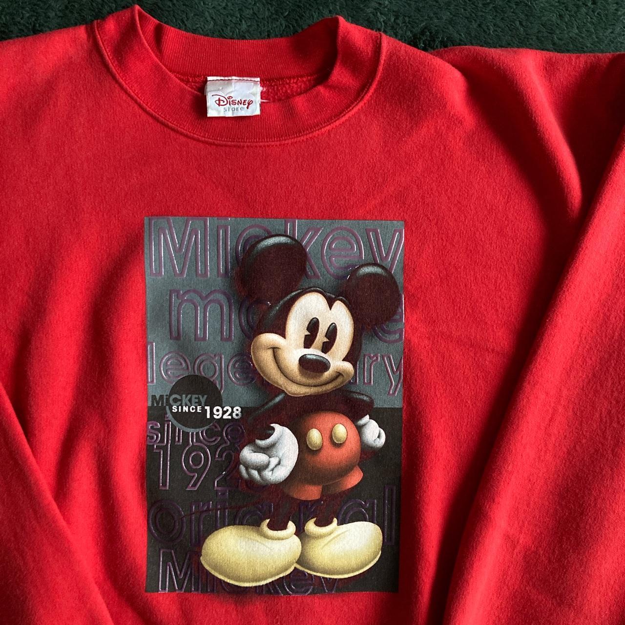 80s-90s Vintage Mickey Mouse Disney crewneck in... - Depop