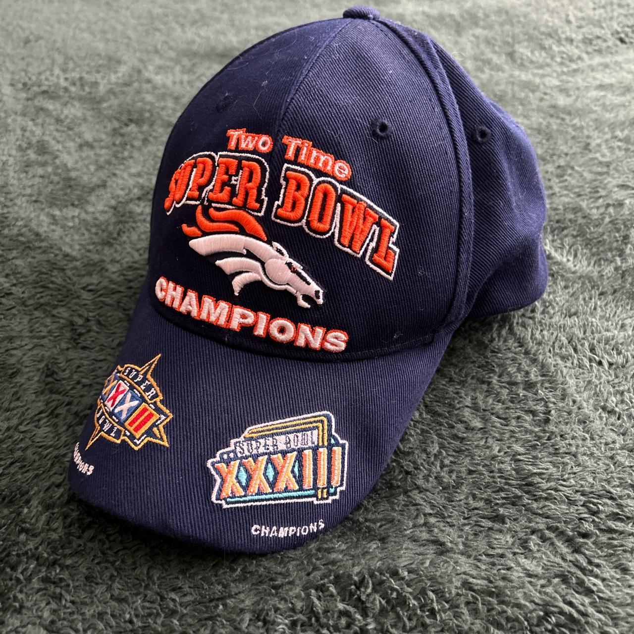 Men's New Era Orange/Navy Denver Broncos Super Bowl XXXIII