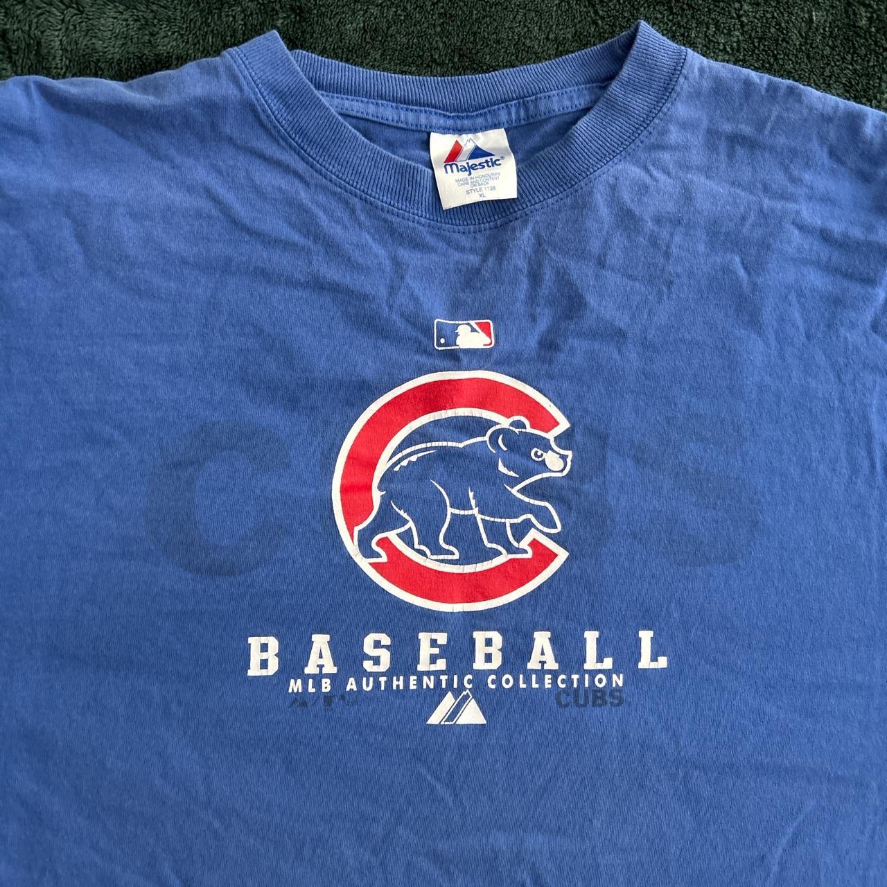 1991 Chicago Cubs tshirt #90s #cubs #chicago #logo7 - Depop