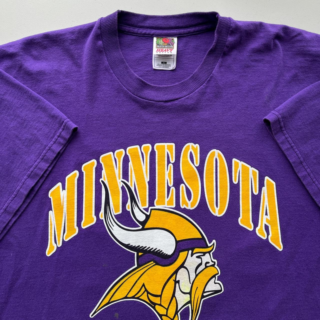 Vintage 90s Randy Moss Minnesota Vikings T shirt - Depop