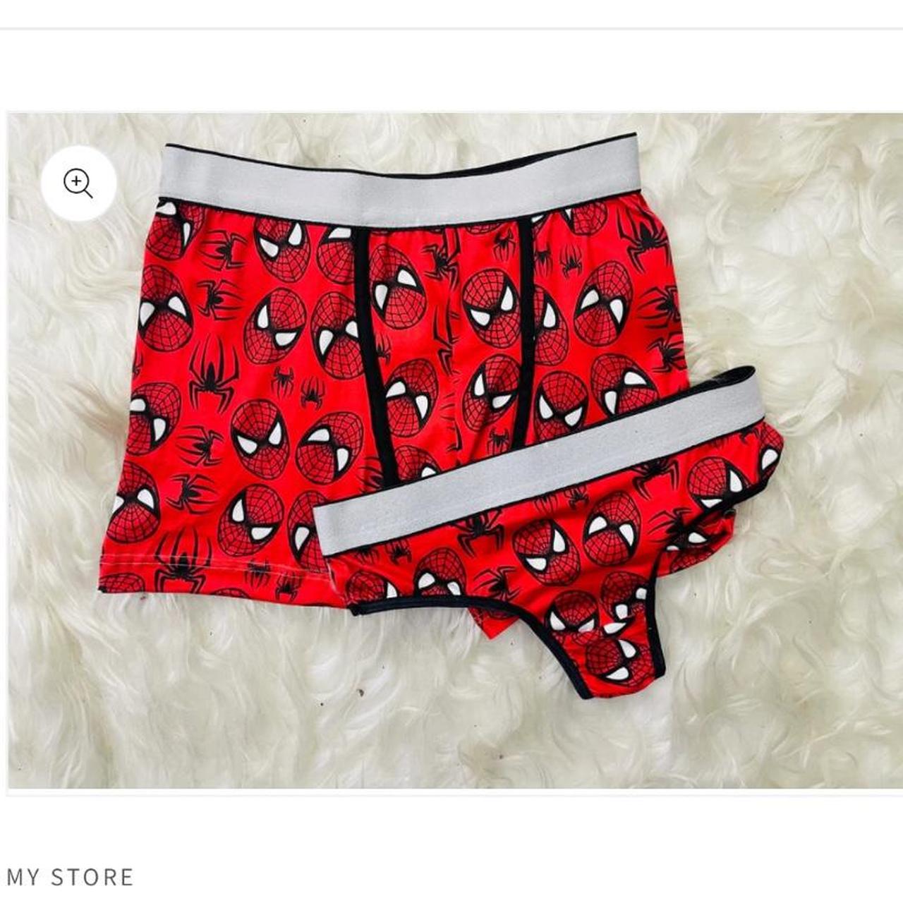 Spider Man Matching undies- One Size Fits all - Depop