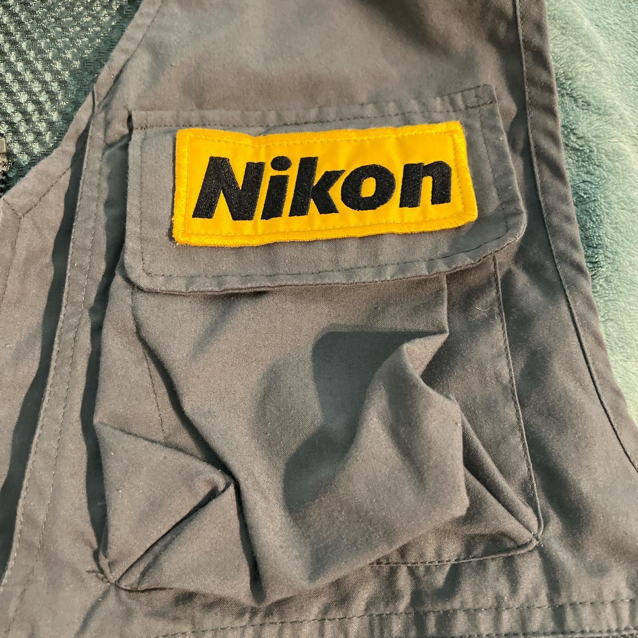 Vintage 1999 Nikon Macau Vest Used Great... - Depop