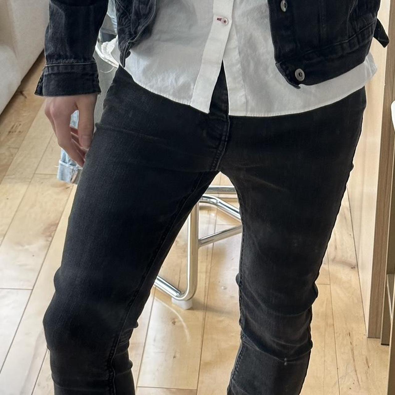 mens black jeans zara