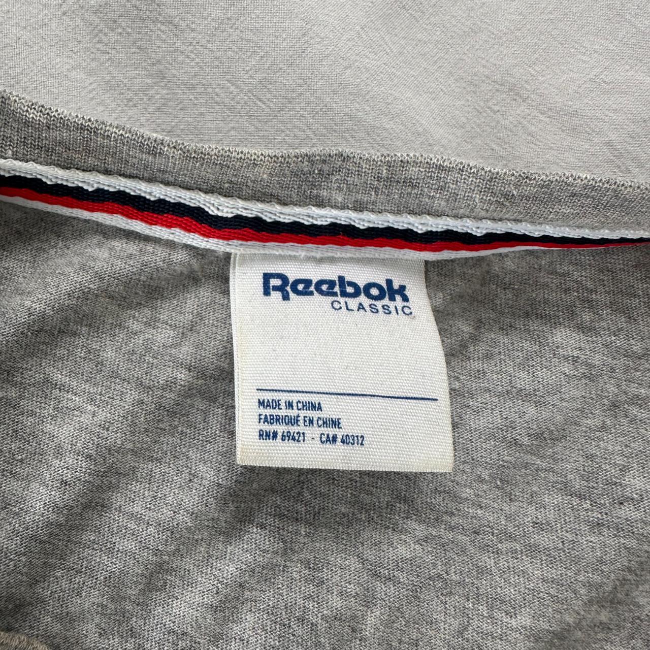 Grey Reebok tshirt - Depop