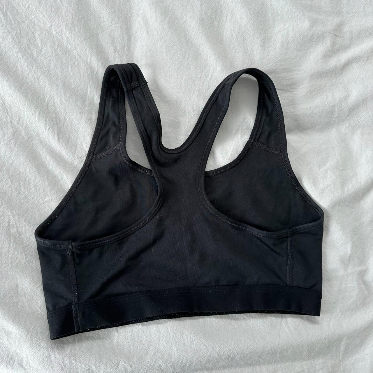 Black Nike sports bra - Depop