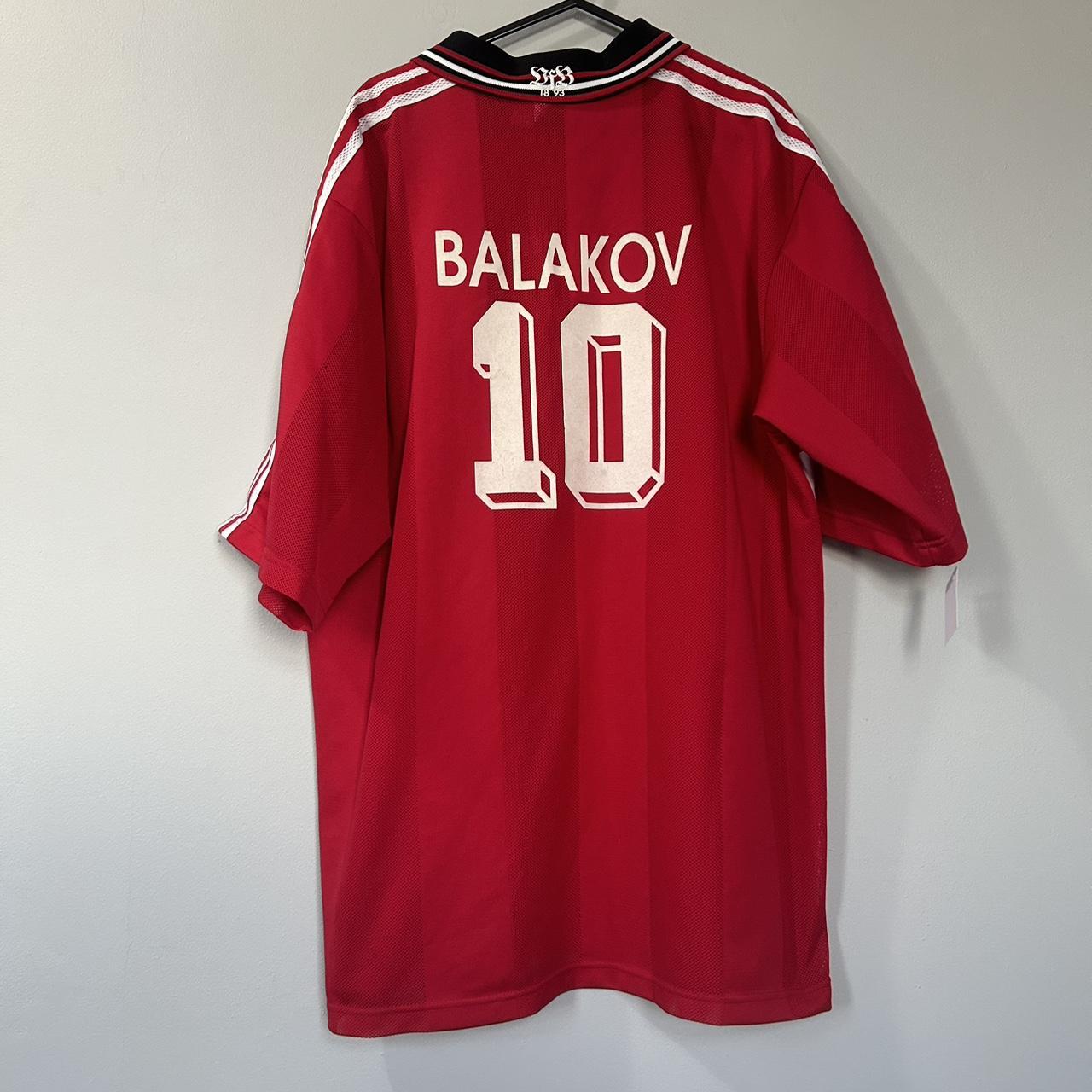 Stuttgart 96/97 Away 🔴⚪️ Krasimir Balakov Nameset on... - Depop