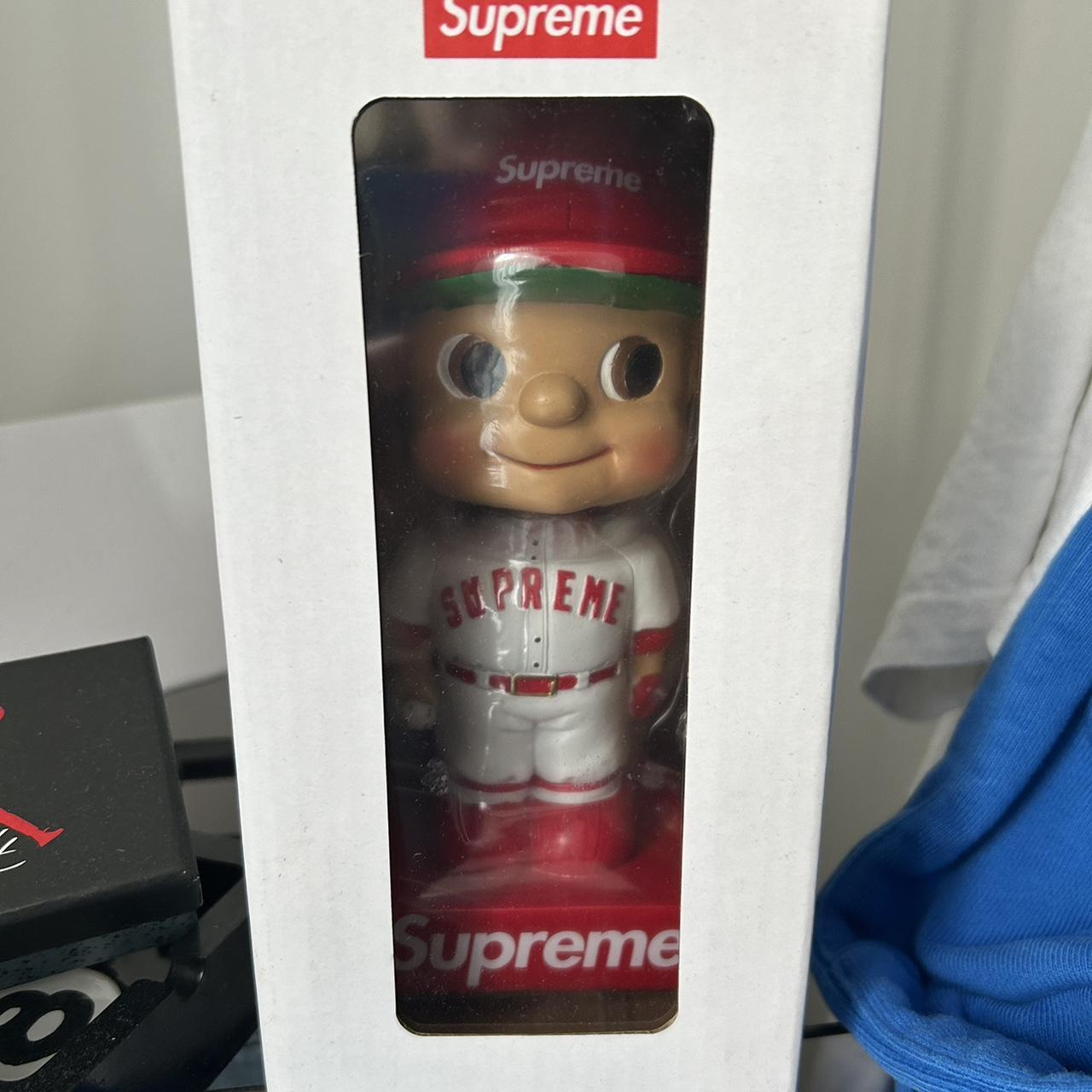 Supreme red bobblehead basically brand-new | Depop 