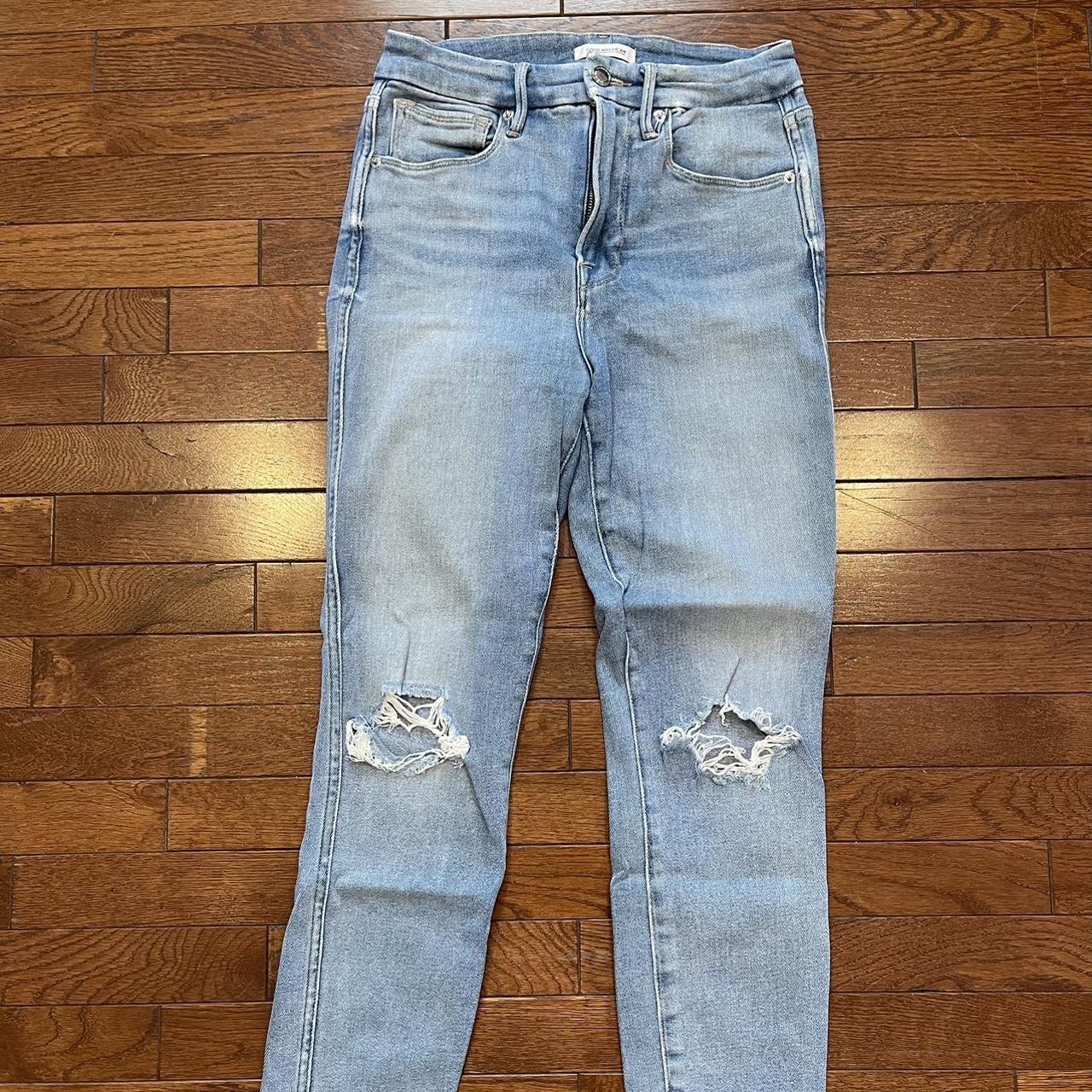 GOOD AMERICAN Women's Jeans Depop