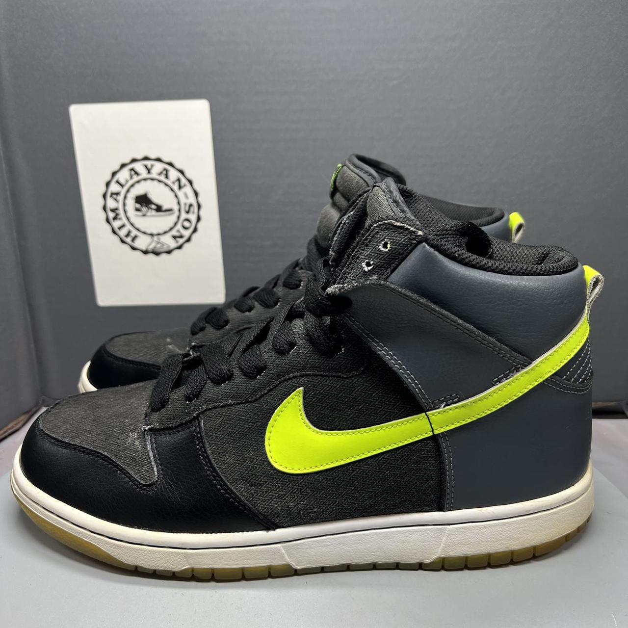 Nike Dunk High Premium Grey Volt Glow In