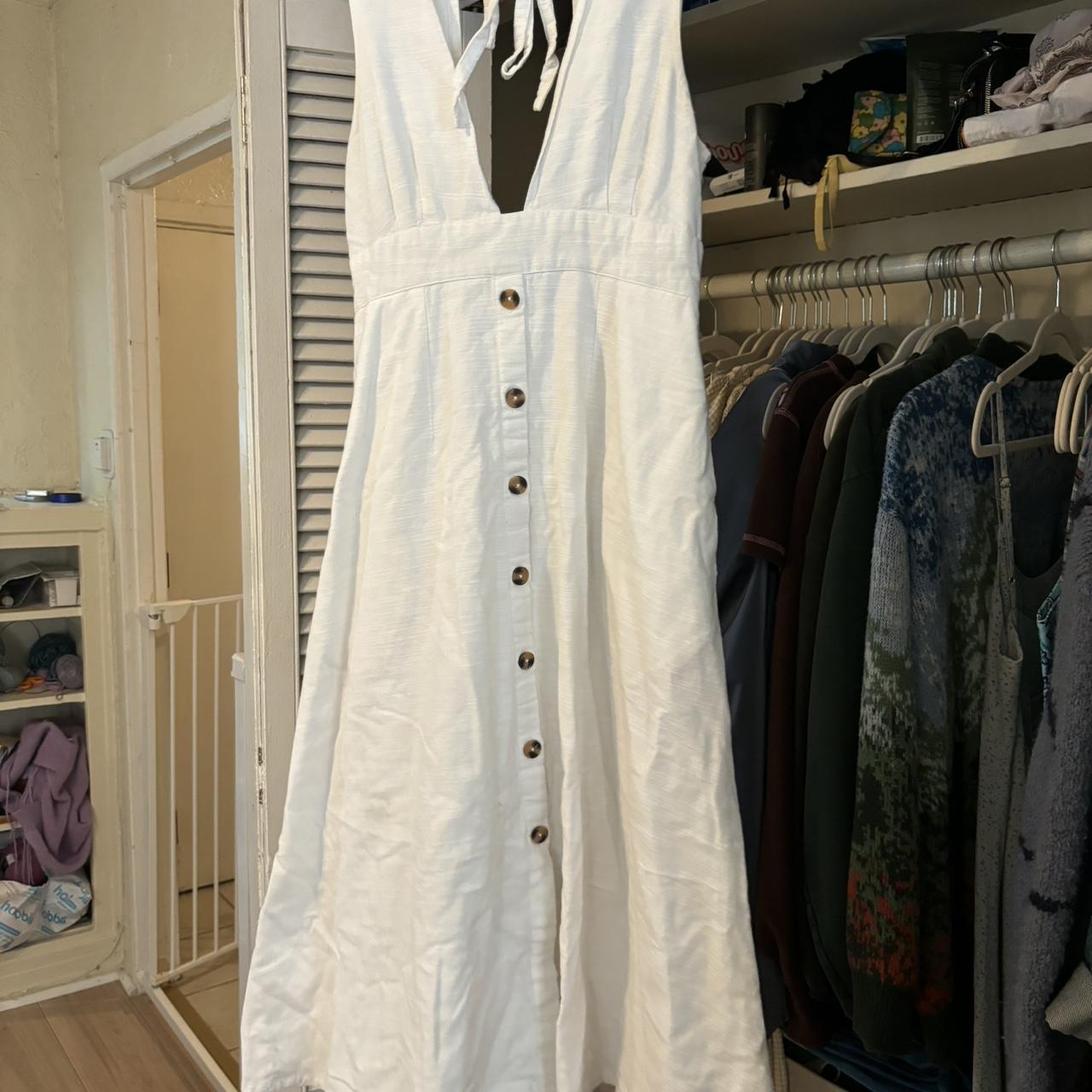 Orders urban outfitters white button down dress