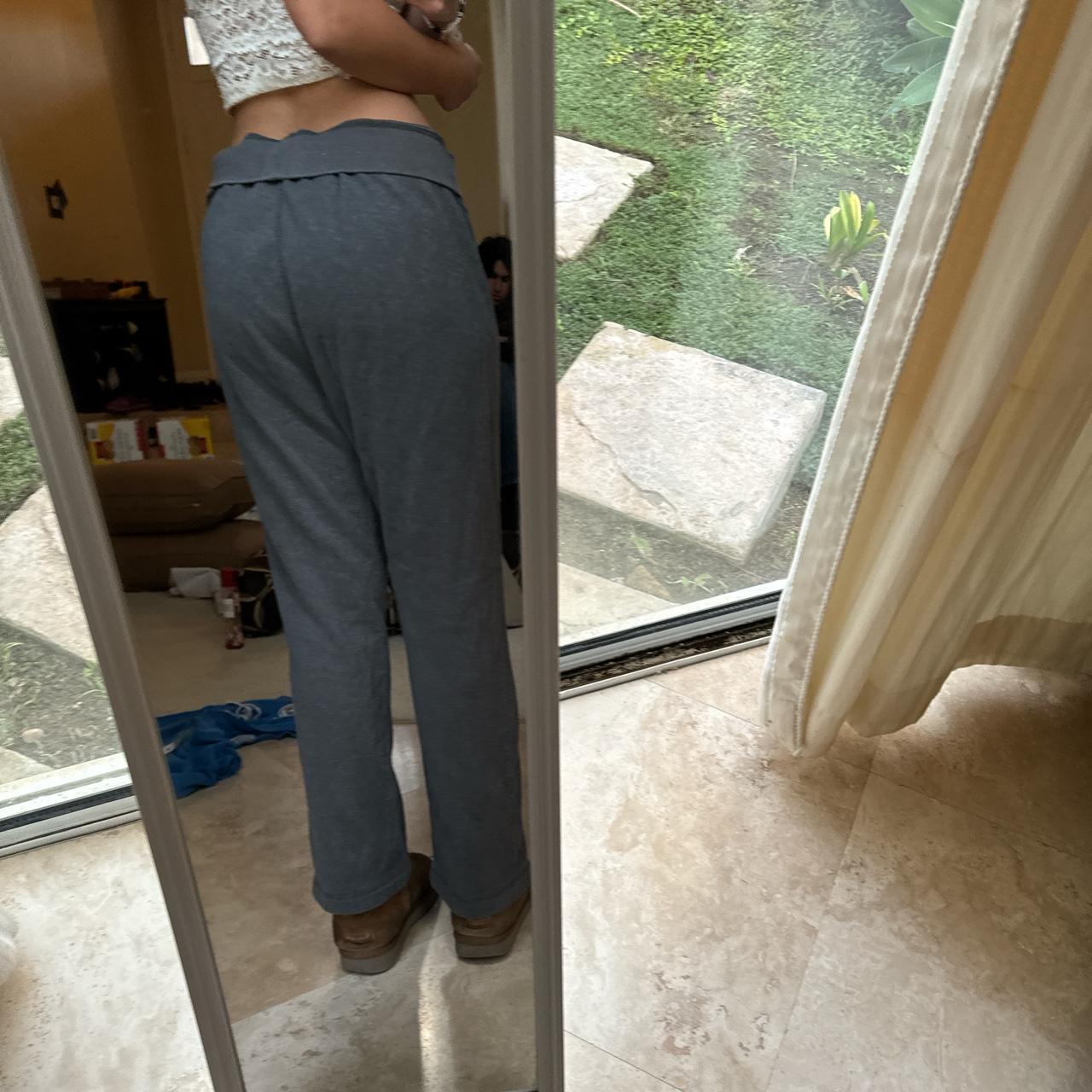 Minnie Mouse slim gray sweatpants, size S Very cute - Depop