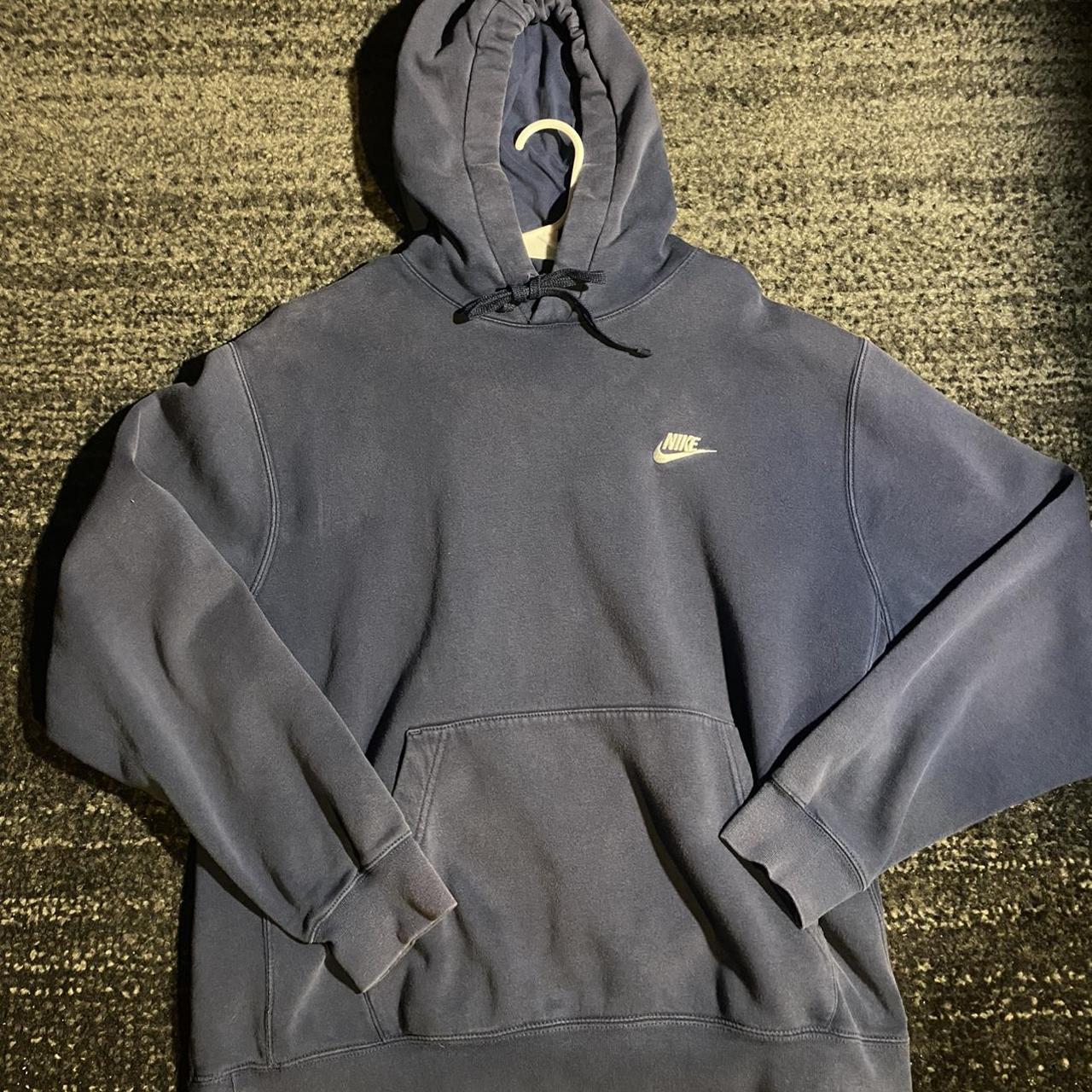 mens nike hoodie navy