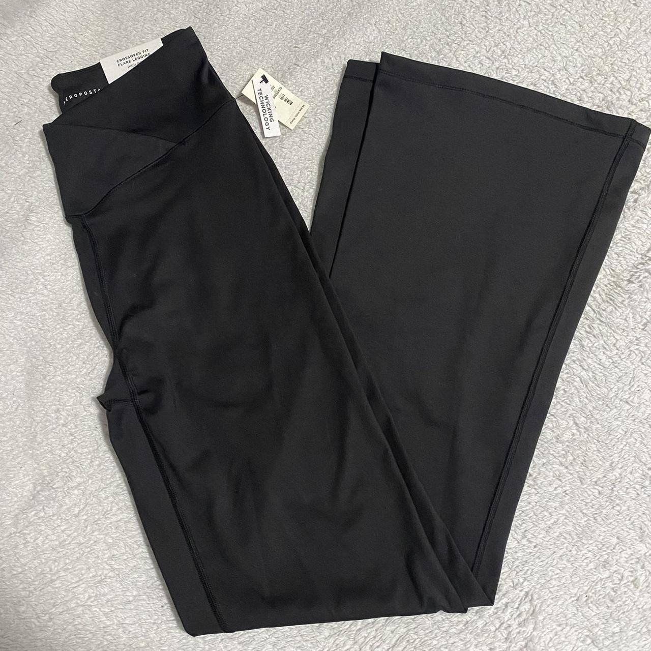  Aeropostale high rise crossover flare leggings... Depop