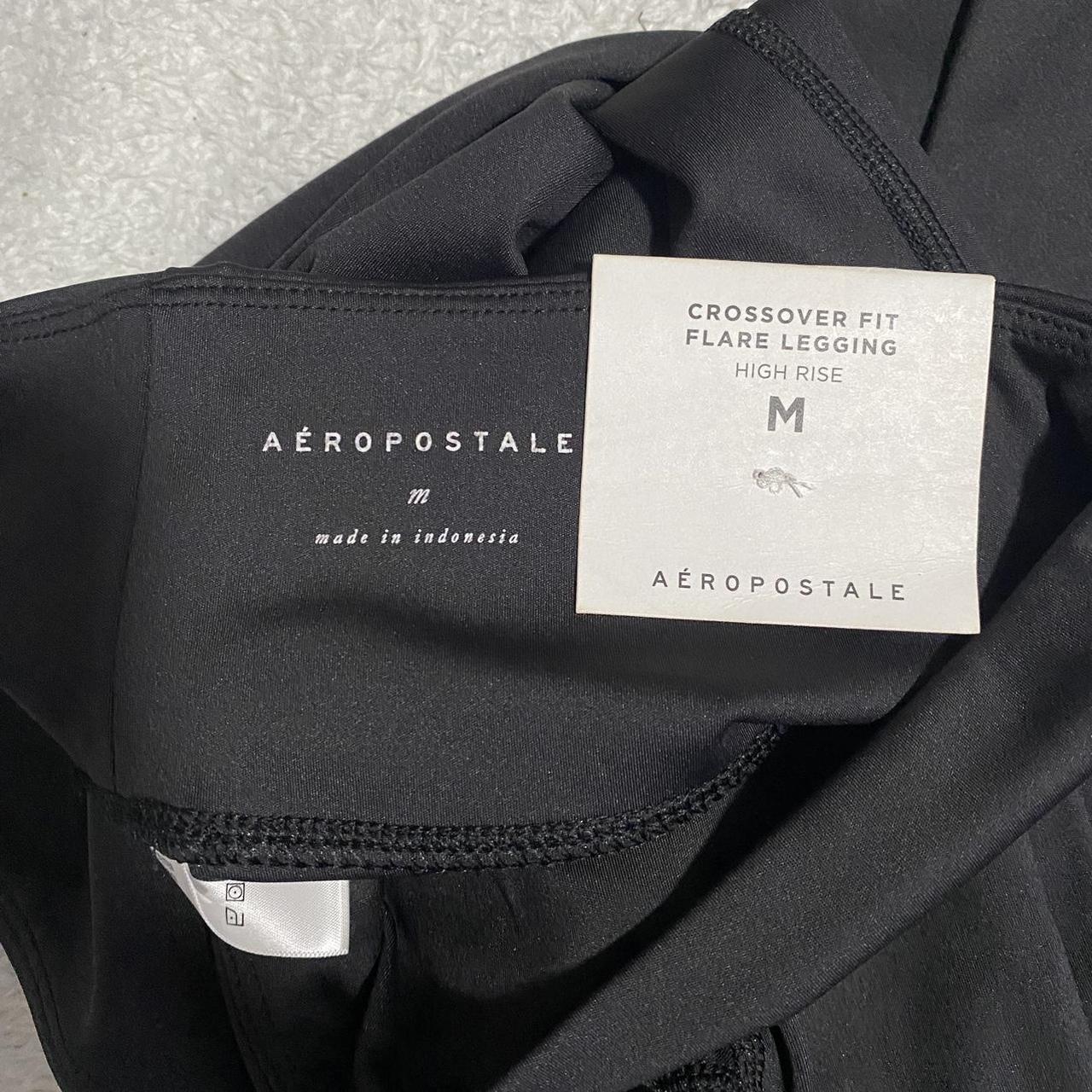  Aeropostale high rise crossover flare leggings... Depop