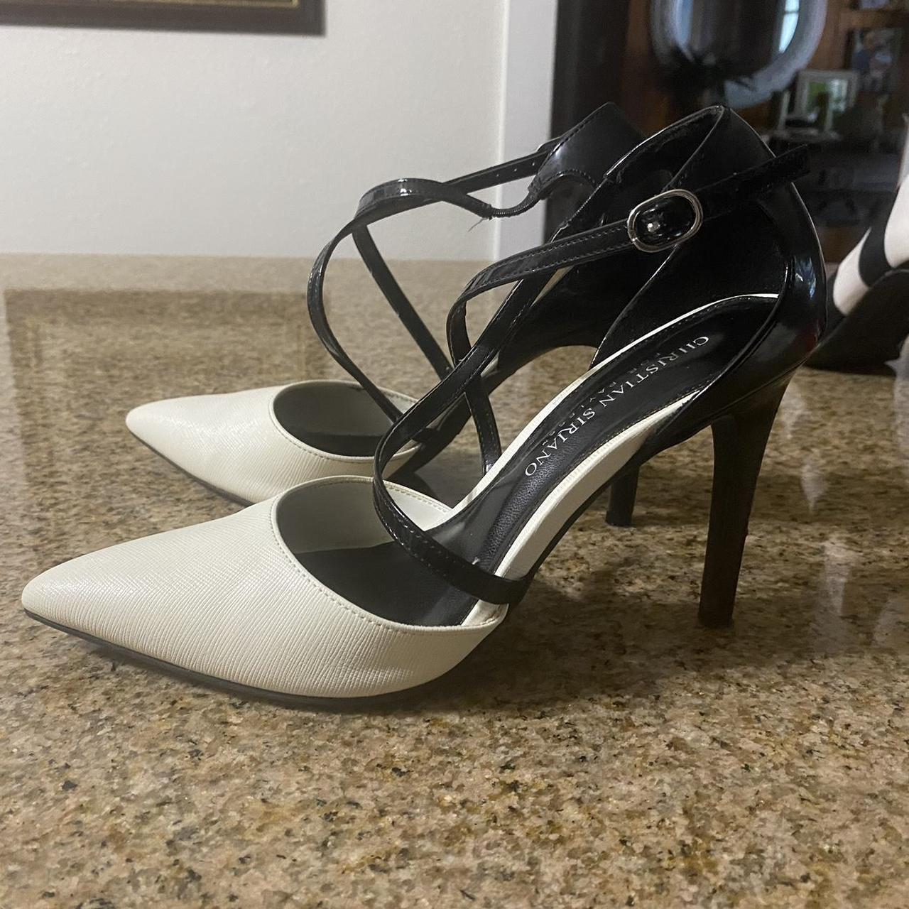 Christian siriano sale white heels