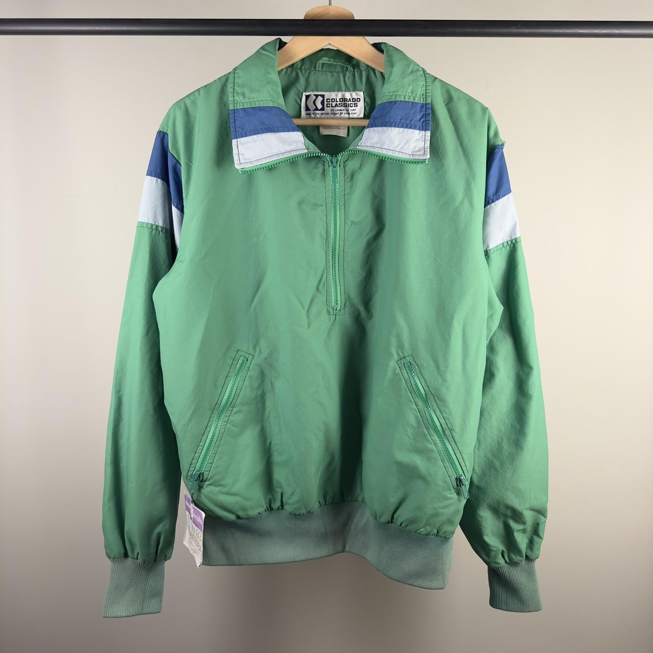 Vintage 90s Skiing Lightweight Jacket 90s Zip-Up... - Depop