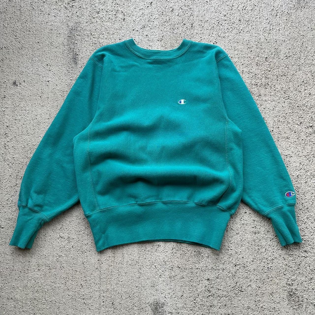 Vintage Champion Reverse Weave Sweatshirt 80s... - Depop