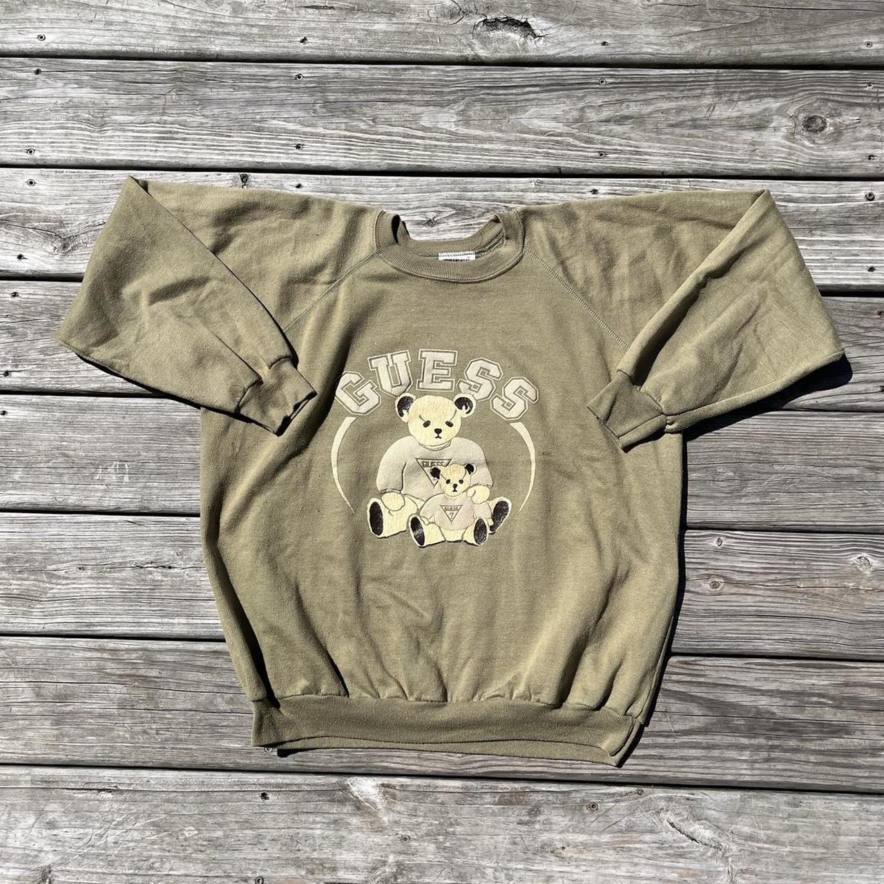 Guess discount bear sweatshirt