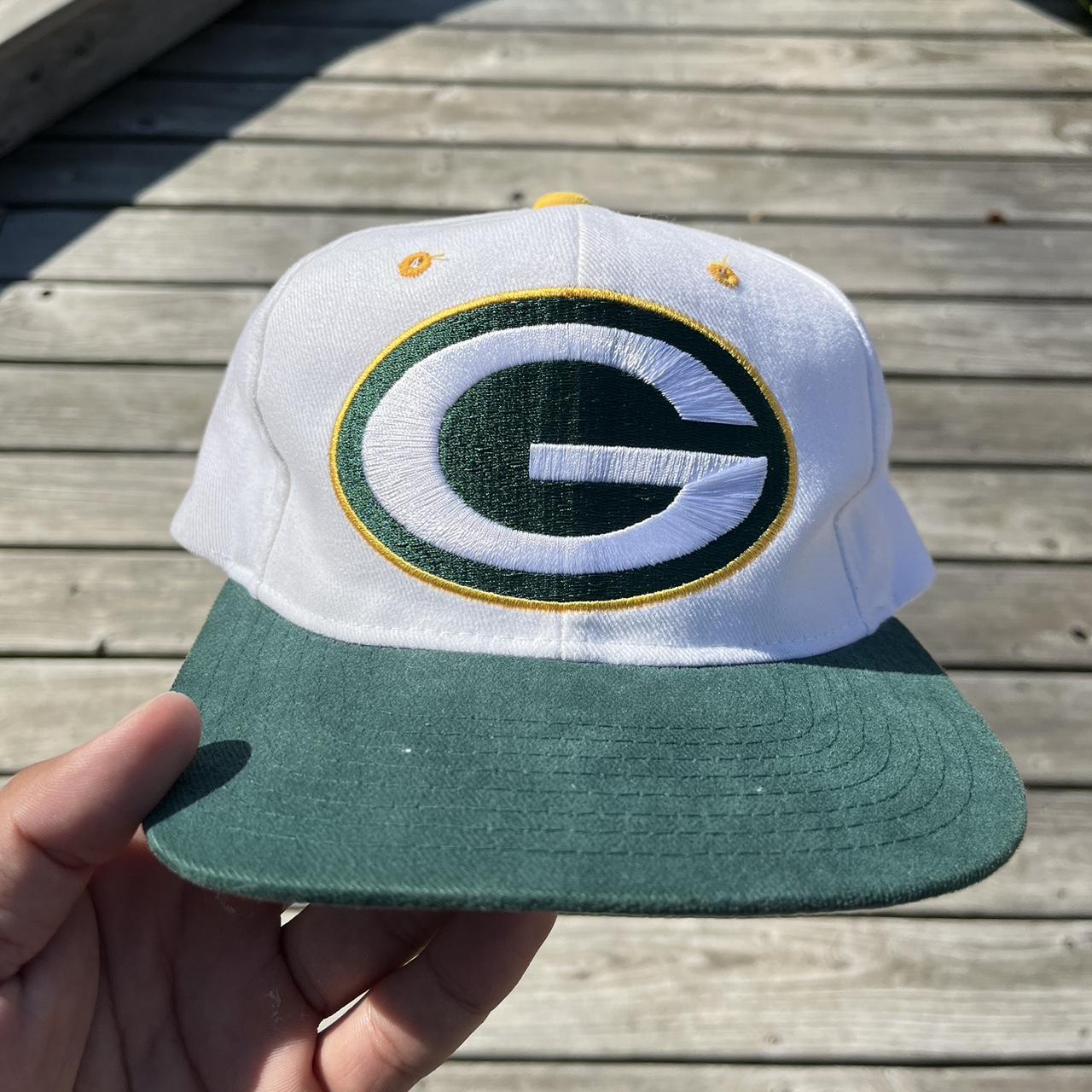 Vintage Green Bay Packers White Leather Hat – Twisted Thrift