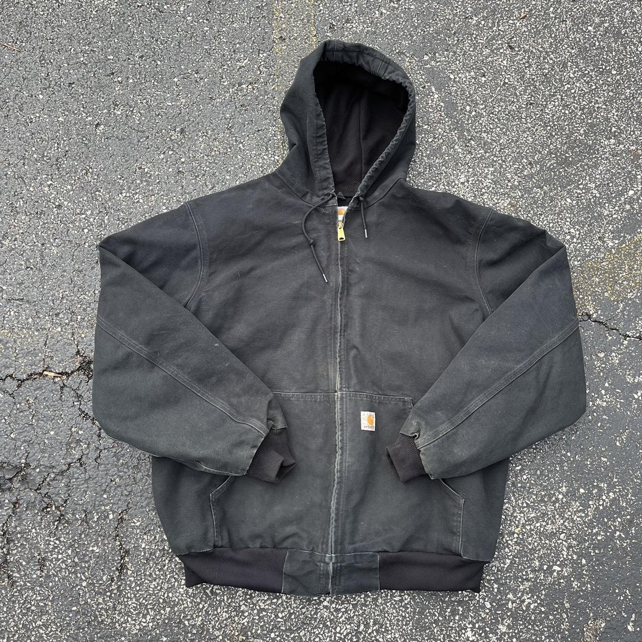 Black Carhartt J131 jacket! Great... - Depop